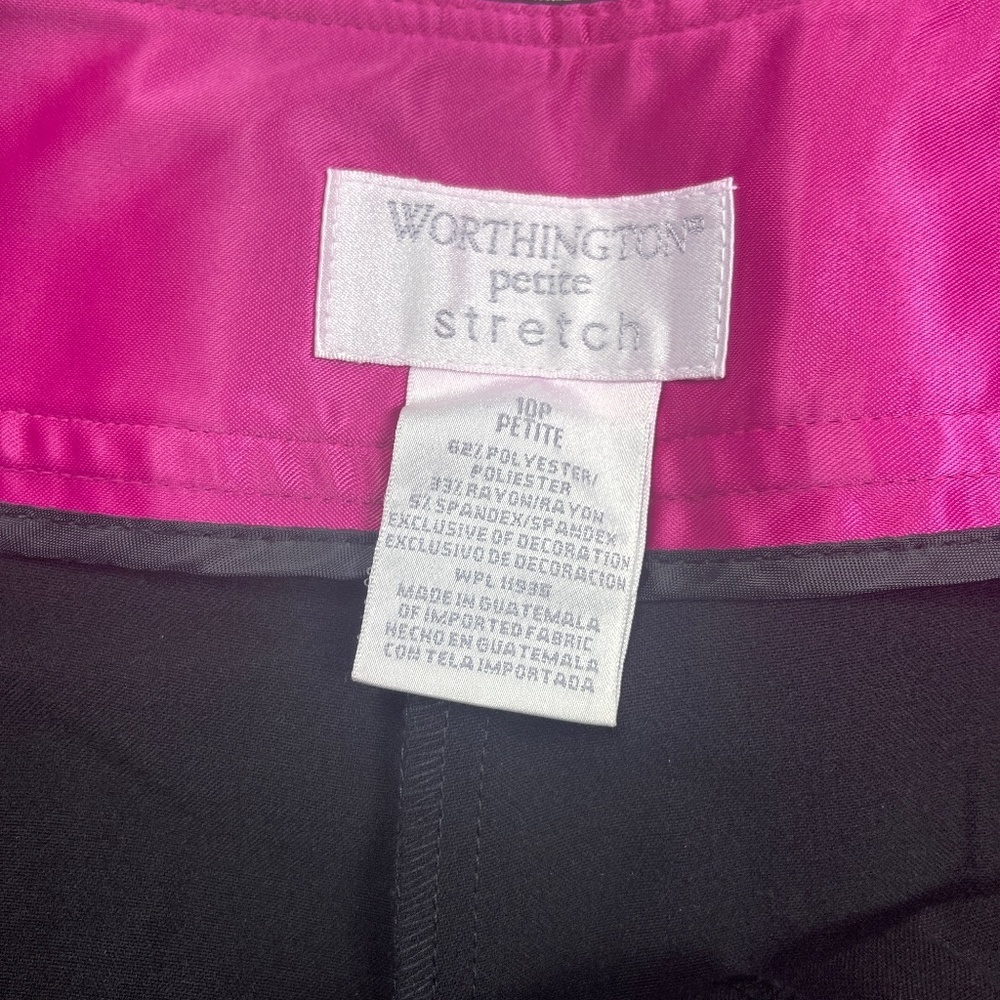 Black‎ slack pants Petite stretch - Picture 6 of 7